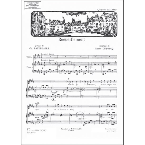 3 Poemes Baudelaire Cht-Piano